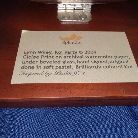 Giclee Print of 'Koi Party' by Lynn Wiley - Picture 4 of 6